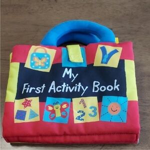 Melissa & Doug Red and Blue My First Activity Book